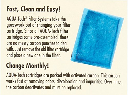 Aqua-Tech EZ-Change Aquarium Filter Cartridge ( EZ #3 - 6 Pack )