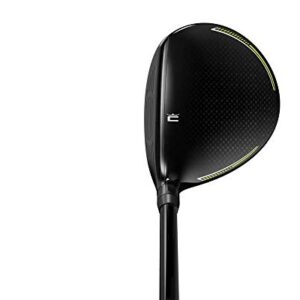 Cobra Golf 2021 Radspeed Draw Fairway Gloss Black-Turbo Yellow (Men's Right Hand, Project X Evenflow Ripetide, Stiff Flex, 14.5)