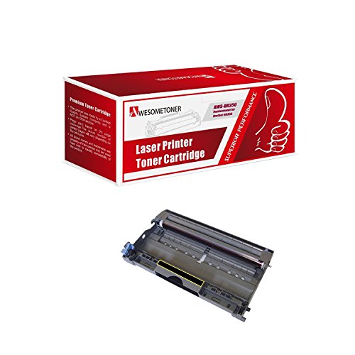 Awesometoner Compatible Drum Cartridge Replacement for Brother DR350 use with DCP-7020, HL-2030, HL-2040, HL-2070N, Intellifax 2820, 2920, MFC-7220, MFC-7225, MFC-7420, MFC-7820 (Black, 1-Pack)