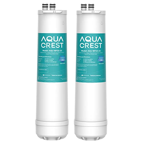 AQUA CREST RC 3 EZ-Change, WFQTC30001, WFQTC70001 Advanced Water Filter Replacement, Replacement for Culligan RC-EZ-3, IC-EZ-3, US-EZ-3, RC-EZ-1, Brita USF-201, USF-202, DuPont, 2K Gallons (Pack of 2)