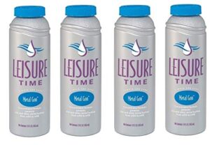 leisure time d metal gon protection for spas and hot tubs, 16 fl oz (fоur Расk)