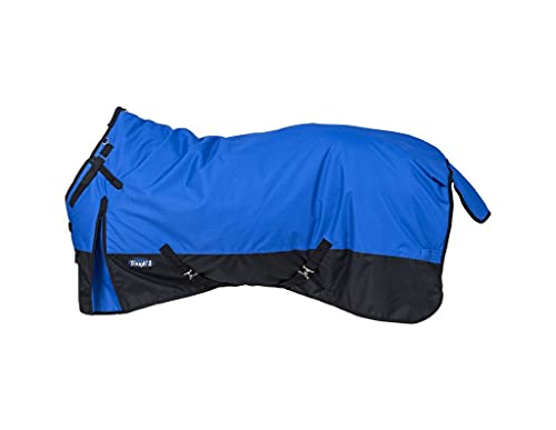 Tough-1 1 600D Turnout Blanket with Snuggit Neck Royal 72