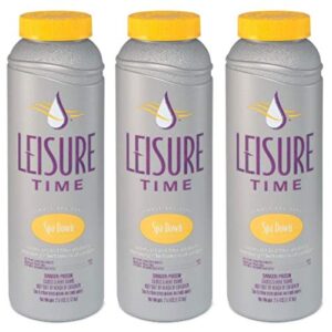 leisure time spa down 3 pack