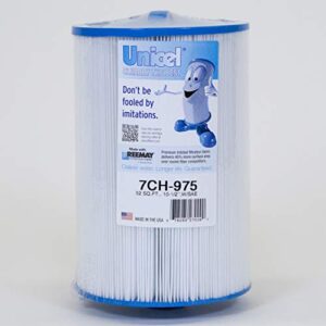 Unicel 7CH-975 Replacement Filter Cartridge for 75 Square Foot., 10-1/2", W/SAE Top Load, Dimension One Spas,White