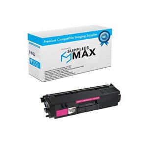 suppliesmax compatible replacement for brother dcp-9050/9270/hl-4140/4570/mfc-9460/9560/9970c magenta toner cartridge (3500 page yield) (tn-310m)