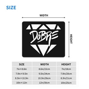 Dobre Brothers Logo Mouse Pad Rectangle Non-Slip Rubber Mousepad Office Accessories Desk Decor Mouse Pads for Computers Laptop