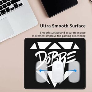 Dobre Brothers Logo Mouse Pad Rectangle Non-Slip Rubber Mousepad Office Accessories Desk Decor Mouse Pads for Computers Laptop