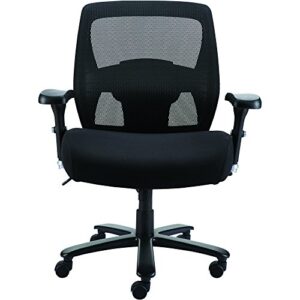 STAPLES 1680262 Driscott Mesh Big and Tall Chair Black