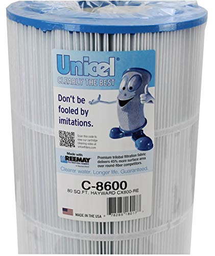 Unicel C-8600 Filter Cartridge Hayward Star Clear II C1500 CX800RE PA80 (6 Pack)