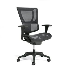 union & scale flexfit 1500tm mesh task chair, black, 2/pack (un28570-ccvs)