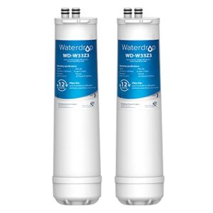waterdrop rc 3 ez-change advanced water filter replacement, replacement for culligan rc-ez-3, ic-ez-3, us-ez-3, rc-ez-1, brita usf-201, usf-202, dupont wfqtc30001, wfqtc70001, 2k gallons (pack of 2)