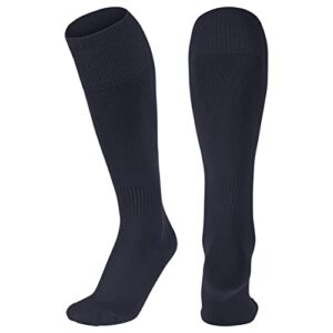 champro pro socks, single pair, adult medium, navy