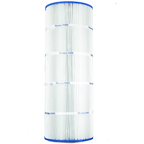 Pleatco PA100-EC Pool Filter Cartridge Replacement for Unicel: C-8610, Filbur: FC-1290, OEM Part Numbers: CX1100-RE, White