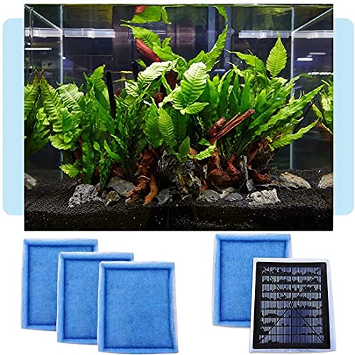 JSHD Aquarium Filter Cartridge,for Aqua tech 30 to 60 Filters, Aquarium Filters for Aqua-tech ez-Change 3 Power Aquarium Filter,Fish Filter Cartridge fits 55 Gallon Fish Tank Filter(6 pcs)