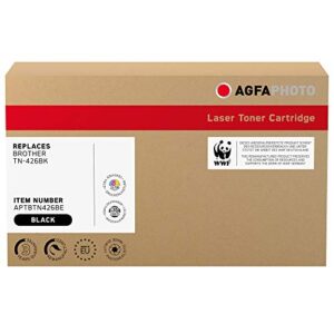 agfaphoto laser toner replaces brother tn-426bk, 9000 pages, black (for use in brother hl-l8360)