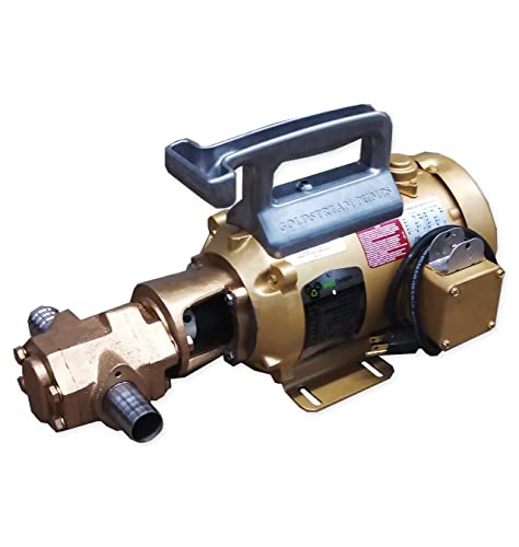 Goldstream Pumps 25gpm Portable Oil Pump — Insanely Fast Pump — Upgraded to Custom US Made Baldor Motors — with Viton Seals on Pump Heads