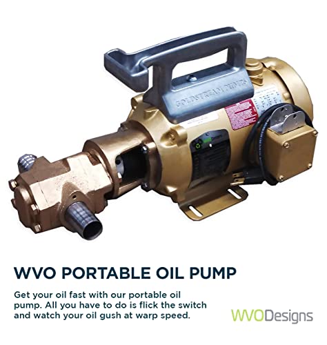 Goldstream Pumps 25gpm Portable Oil Pump — Insanely Fast Pump — Upgraded to Custom US Made Baldor Motors — with Viton Seals on Pump Heads