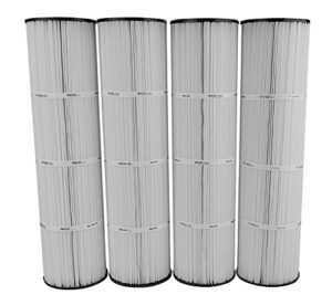 excel filters xls-705 4 pack replacement pool filter cartridges for jandy cl460, cv460 – also replaces pleatco pjan115, unicel c-7468, filbur fc-0810