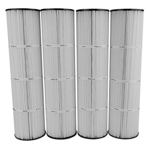 Excel Filters XLS-705 4 Pack Replacement Pool Filter Cartridges for Jandy CL460, CV460 - Also Replaces Pleatco PJAN115, Unicel C-7468, Filbur FC-0810