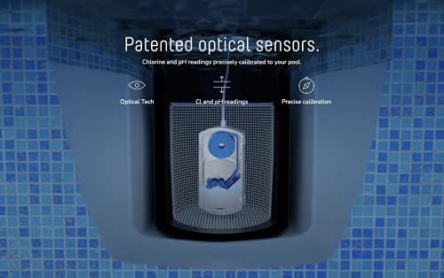 WaterGuru Sense Smart Pool Monitoring System | Chlorine & pH Pool Water Testing Smart Device
