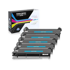 suppliesoutlet compatible toner cartridge replacement for brother tn660 / tn-660 / tn630 / tn-630 (black,5 pack)