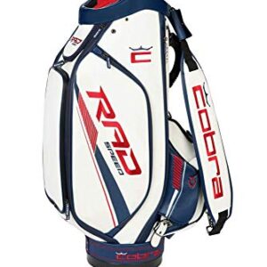 Cobra Golf 2021 Radspeed Tour Staff Bag (Bright White), 909483-03