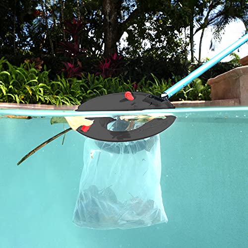 POOL BLASTER Leaf Vac Recharge Cordless Rechargeable Pool Leaf Vacuum & Skimmer, Swimming Pool Leaf Catcher with Heavy Duty Mesh Bag, for Inground and Above Ground Pools, by Water Tech