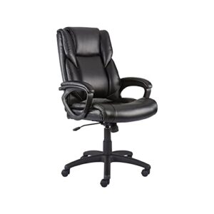 staples 2554455 kelburne luxura office chair black