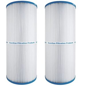 guardian filtration products 2-pack pool spa filter replaces unicel 6ch-960, pleatco pjw60tl-f2s, filbur fc-2800