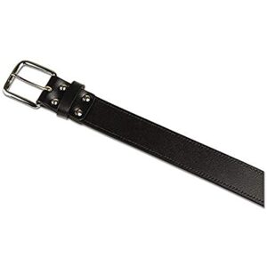 champro genuine bonded leather belt; adult; black