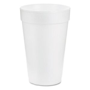 dart 14j16 14 oz capacity, 3.7″ top and 2.4″ bottom diameter, 4.8″ height, insulated foam cup (40 packs of 25)