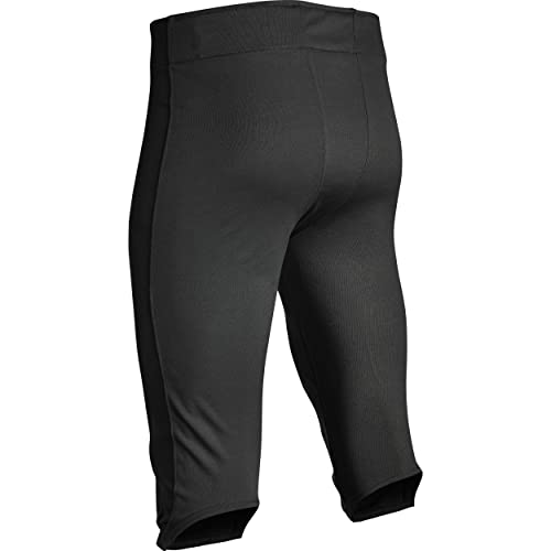 CHAMPRO mens Touchback Football Pant, Black, Large