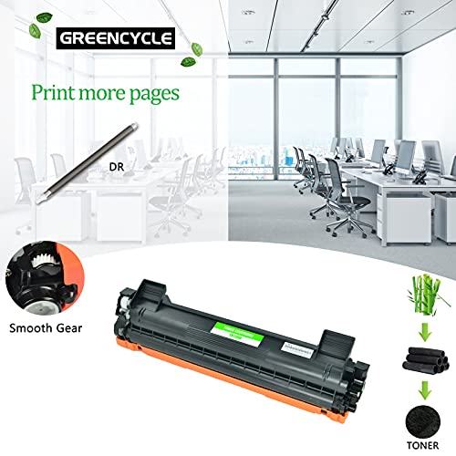 greencycle TN1000 Toner Replacement Compatible for Brother TN-1000 Cartridge HL-1110/1111/1112 MFC-1810/1815/1910W DCP-1510/1512 Printer(6 Black)