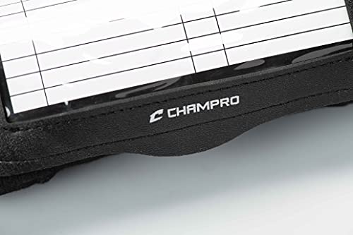 CHAMPRO Wristband Playbook; Single, Youth, Black, Model: AF49YB