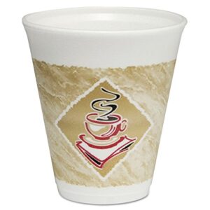 dart 12x16g 12 oz cafe g foam cup (case of 1000)