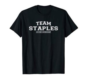 team staples | proud family surname, last name gift t-shirt