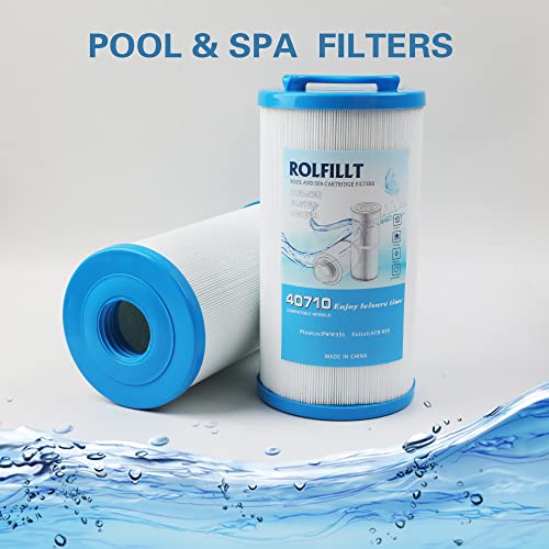 ROLFILLT 4CH-935 Spa Filter Replaces Unicel 4CH-935,Pleatco PWW35L, 817-4035, SD-01235, PDC580-AFS, Waterway Teleweir 35 SF, 2 Pack