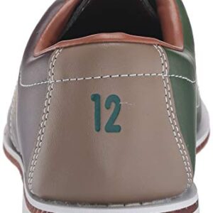 Cobra Bowling Products Mens TCR3L Cobra Rental Bowling Shoes LacesBrown/Green 5