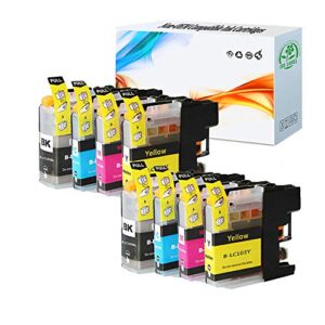 hgz 8 pack compatible lc-103xl lc-103 xl lc103xl lc103 xl ink cartridge for brother mfc j870dw j450dw j470dw j650dw j4410dw j4510dw j4710dw printe (2bk+2c+2m+2y)