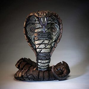 enesco edge sculpture cobra figurine 16 x 11.5 x 13.5 inch 6009907
