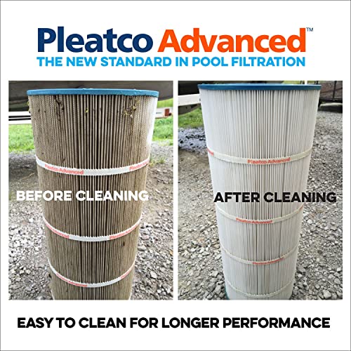 Pleatco PA75-EC Pool Filter Cartridge Replacement for Unicel: C-7676, Filbur: FC-1250, OEM Part Numbers: CX750-RE, R173205, 570074, White