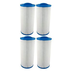 4) unicel 4ch-24 swimming pool replacement filters cartridges 25 sq ft fc-0131