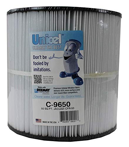 Unicel C-9650 Spa Replacement Filter Cartridge CFR 50 Sq Ft (6 Pack)