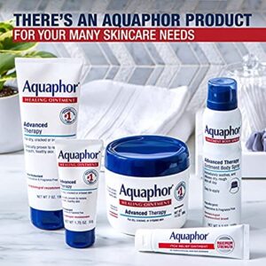 Aquaphor Healing Ointment, Advanced Therapy Skin Protectant, Dry Skin Body Moisturizer, Multi-Purpose Healing Ointment, For Dry, Cracked Skin & Minor Cuts & Burns, 14 Oz Jar