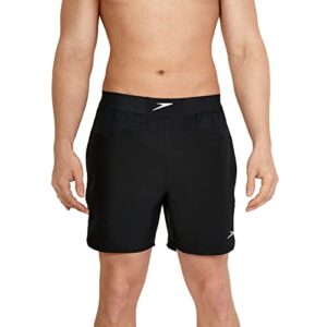 speedo men’s standard swim trunk short length fitness training, anthracite