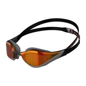 speedo fastskin pure focus mirror goggle, unisex adult, one size