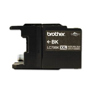 Brother - LC79BK (LC-79BK) Innobella Super High-Yield Inks_Tray, 2,400 Page-Yield, Black LC79BK (DMi EA