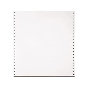staples 246728 9.5-inch x 11-inch continuous paper 18 lbs. 92 brightness 2500/ct