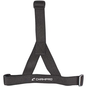 champro softball fielder mask harness, black
