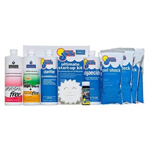 in the swim pool ultimate opening chemical start up kit – above ground and in-ground swimming pools – up to 35,000